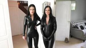 latex fetish mom - Mom and daughter like to be bound in latex