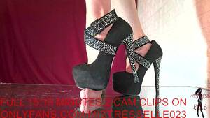 diamond heels trampling - Mistress Elle in her Diamond Heels Reminds her Useless Slave where he  Belongs. - Pornhub.com