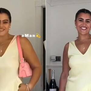bollywood sex kajol - Deepfake Video of Indian Actress Kajol Changing Stirs Controversy