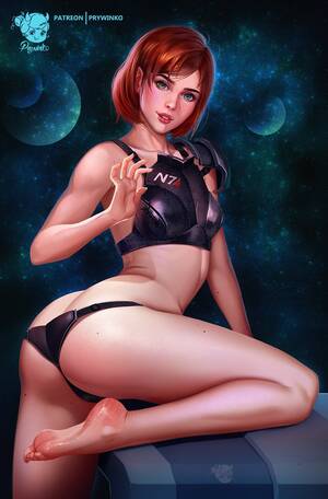 Mass Effect Female Shepard Porn - PrywinkoðŸ“ on X: \