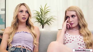 blonde hairy lesbian - Blonde teen facesits and licks lesbian best friends hairy pussy - XNXX.COM