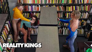 librarian anal - REALITY KINGS - Mandy Waters, Krissy Knight - Sneaky Librarian Gets College  Cock - XNXX.COM