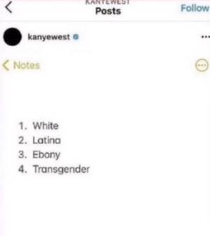 black porn delete - Why did Kanye post this and delete it immediately after, what does it  mean??? : r/Kanye