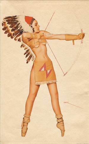native american cartoon girl nude - Part III: Pin Up and Cartoon Girls. Indian Girl TattoosAmerican ...