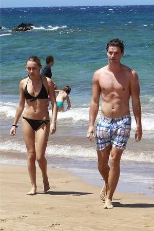 beach shaved couples - PATRICK SCHWARZENEGGER IS NOT AS SINGLE AS HE LOOKS â€“ Janet Charlton's  Hollywood, Celebrity Gossip and Rumors
