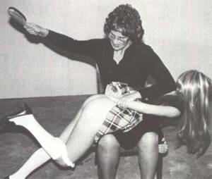 1980s otk spankings - preparing to be spanked Plaid