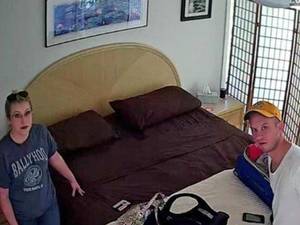 guest bedroom hidden cam sex - Couple finds hidden camera in Florida Airbnb bedroom