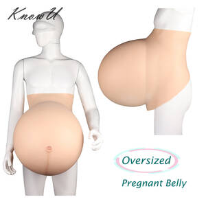 Monster Pregnant Belly Porn - US Stock Oversized Silicone Pregnant Belly Huge Fake Belly Cosplay  Transgender | eBay
