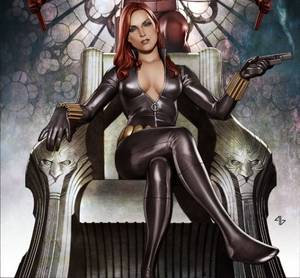 black widow toon porn lesbian - ... you know he's a hardcore feminist the same way Joss Whedon and James  Cameron are: he loves strong female characters. Black Widow is no ...