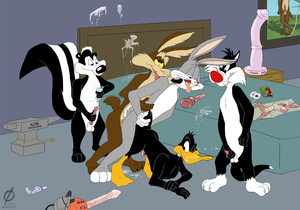 looney toons anal sex - Rule 34 - 2011 anal anal sex anthro anvil balls bugs bunny canine cat  coyote cum cum on face cum on wall daffy duck dildo duck emptyset erection  feline fur furry gay