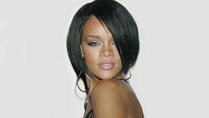 brunette rihanna - HD wallpaper: Rihanna, decoration, makeup, dress, actress, brunette, tattoo  | Wallpaper Flare