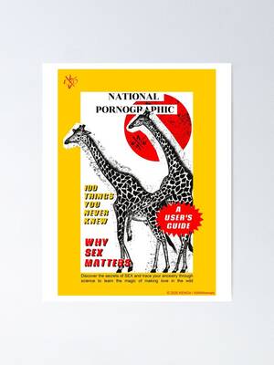 Giraffe Hot Kinky Porn - National Pornographic, Wildlife Lovers, Giraffe Mating, Naughty Wild Animal  Having Sex\