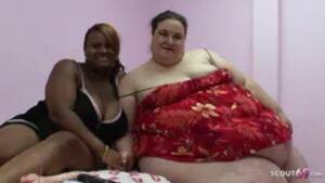 chubby interracial lesbians fucking - Interracial Lesbian Fuck with Extremely Fat Milfs and Sex Toys by Full porn  collection | Faphouse