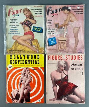 1950s Porn Magazines - Sold at Auction: Group of 4 1950s Adult Magazines