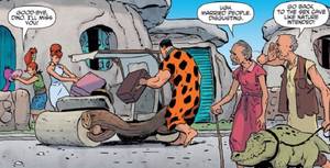 Flintstones Cartoon Books Porn - ... nor comedy nor commentary, this is questioning the very meaning of  existence. A lot of weight to put on a comic book but The Flintstones pulls  it off.
