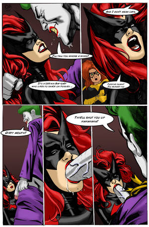 Bat Woman - Joker vs Batwoman - Leandro - Porn Cartoon Comics