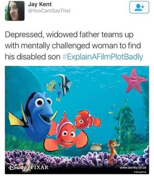 Disney Nemo Porn - Movie Plots Explained With A Single Sentence â€“ Geek Porn