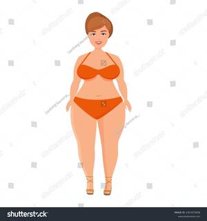 chubby girl nudist beach - 4,816 Plump Woman Cartoon Images, Stock Photos, 3D objects, & Vectors |  Shutterstock