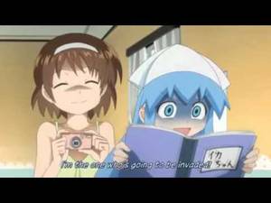 Anime Tentacle Squid Girl Porn - Squid Girl reads hentai of herself while I play unfitting music