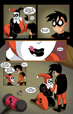 Harley Quinn And Robin Porn - Glassfish - Harley and Robin in The Deal â€¢ Free Porn Comics
