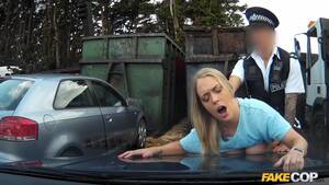 Fake Cop Police - Fake police officer spreads Xena Wilkes's legs and penetr... | Any Porn