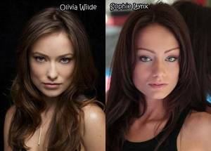 Doppelganger Porn - Celebrities-Look-Alike-Porn-Stars-Olivia-Wilde