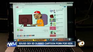 Controversial Cartoon Porn - SDUSD sex ed dubbed \