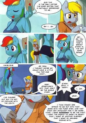 Derpy Porn - #167504 - anthro, artist:ajin, breasts, busty derpy hooves, cleavage,  clothes, comic, comic:prisms and parcels, derpydash, derpy hooves, female,  hoofbeat, ...