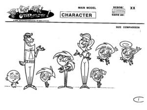 Chloe Carmichael Fairly Oddparents Porn - These Fairly Oddparents characters, designed by Bitch Hartman, use a lot of  sharp edges