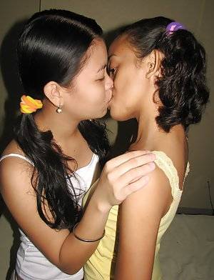 black girl asian girl lesbian - 