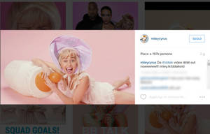 Miley Cyrus Diaper Porn - Fullscreen 01/17 Miley Cyrus has BB Talk via Instagram ...