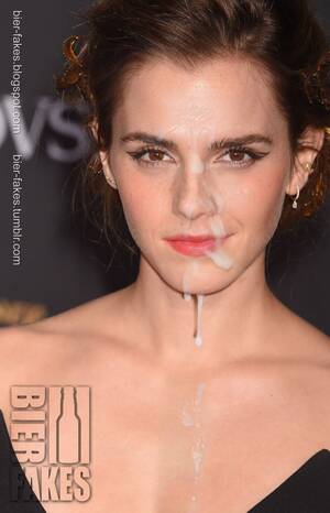 Emma Watson Porn Fakes Facial - Emma Watson Fake Cum All Over Her Face And Dripping From Her Chin â€“  MyCelebrityFakes.com
