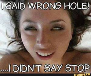 Busty Porn Memes - Inappropriate humor dije agujero equivocado! no dije parar