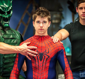 Amazing Spider Man Gay Porn - Spider-Man: A Gay XXX Parody â€“ It's Coming from Men.com â€“ Preview â€“ FUCK  YEAH! (NSFW)