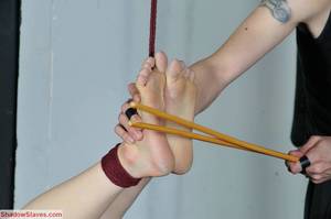 japanese whipping bondage - ... Asian Foot Fetish and Japanese Bastinado ...