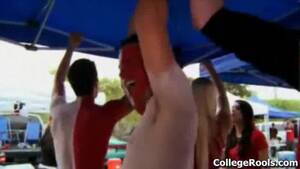 college tailgate gangbang - Amateur College Football Tailgate Orgy : XXXBunker.com Porn Tube