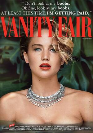 Jennifer Lawrence Nude Pussy - Jennifer Lawrence on Vanity Fair Cover Outtake : r/funny