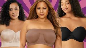 hide big round boobs - The Best Strapless Bras For A Big Bust, According To Reviews | HuffPost Life
