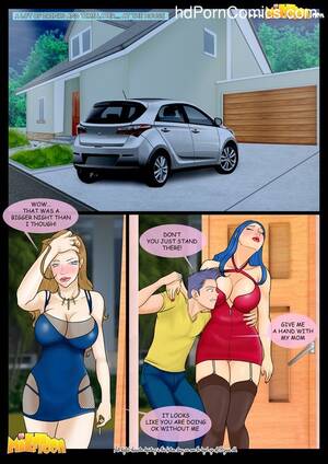 drunk sex orgy cartoons - Milftoon Comicsâ€“ The party with his mother drunk free Porn Comic | HD Porn  Comics