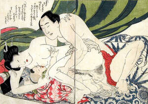 japan anal art - NSFW) Shunga: Japanese Erotic Art - Japan Daily