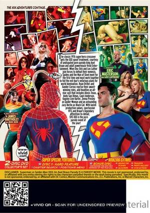Cartoon Superman Porn Parody - Superman vs Spider-Man XXX: A Porn Parody (2012) | Adult DVD Empire