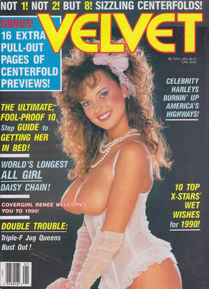 1990s Porn Magazines - Velvet Magazine Back Issues Year 1990 Archive