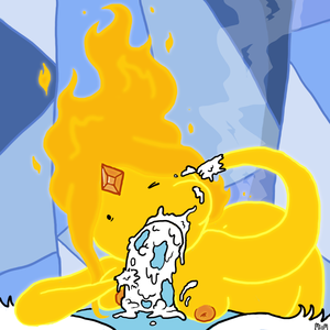 Ice King And Flame Princess Porn - Rule 34 - adventure time cartoon network color cum cum in mouth fellatio flame  princess ice king oral | 1879496