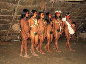 amazon indian tribes girls pussy - Xingu Girl Nude - 74 porn photos