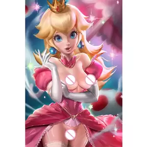 Anime Peach Porn - Sexy Princess Peach Poster | Pictures Princess Peach | Sexy Nude Princess  Peach - Print - Aliexpress