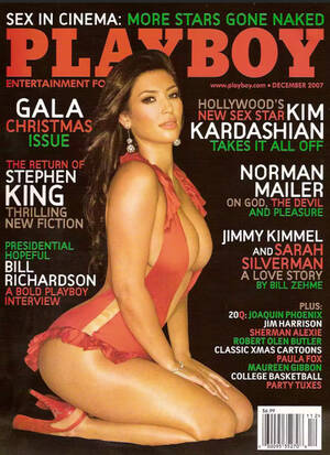 Kim Kardashian Porn Cartoon - Kim Kardashian took it all off during 'no-nudes' Playboy shoot