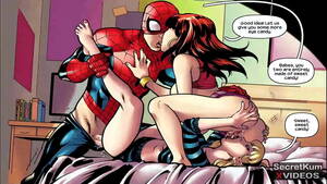 Marvel Threesome Porn - Spider-Man - Our Valentine - Marvel superhero Threesome - XVIDEOS.COM