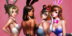 Anime Playboy Porn - Blizzard's never seemed entirely comfortable with it, but the burgeoning  Overwatch porn scene has raged on without its explicit ...