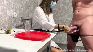Mature Medical Porn - Mature cougar doctor vacuum cock medical examination semen analysis |  xHamster