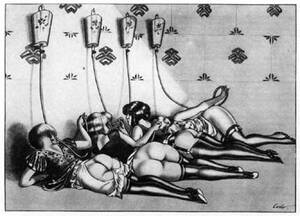 1930s Vintage Porn Bondage - 1930s Bondage Art | BDSM Fetish